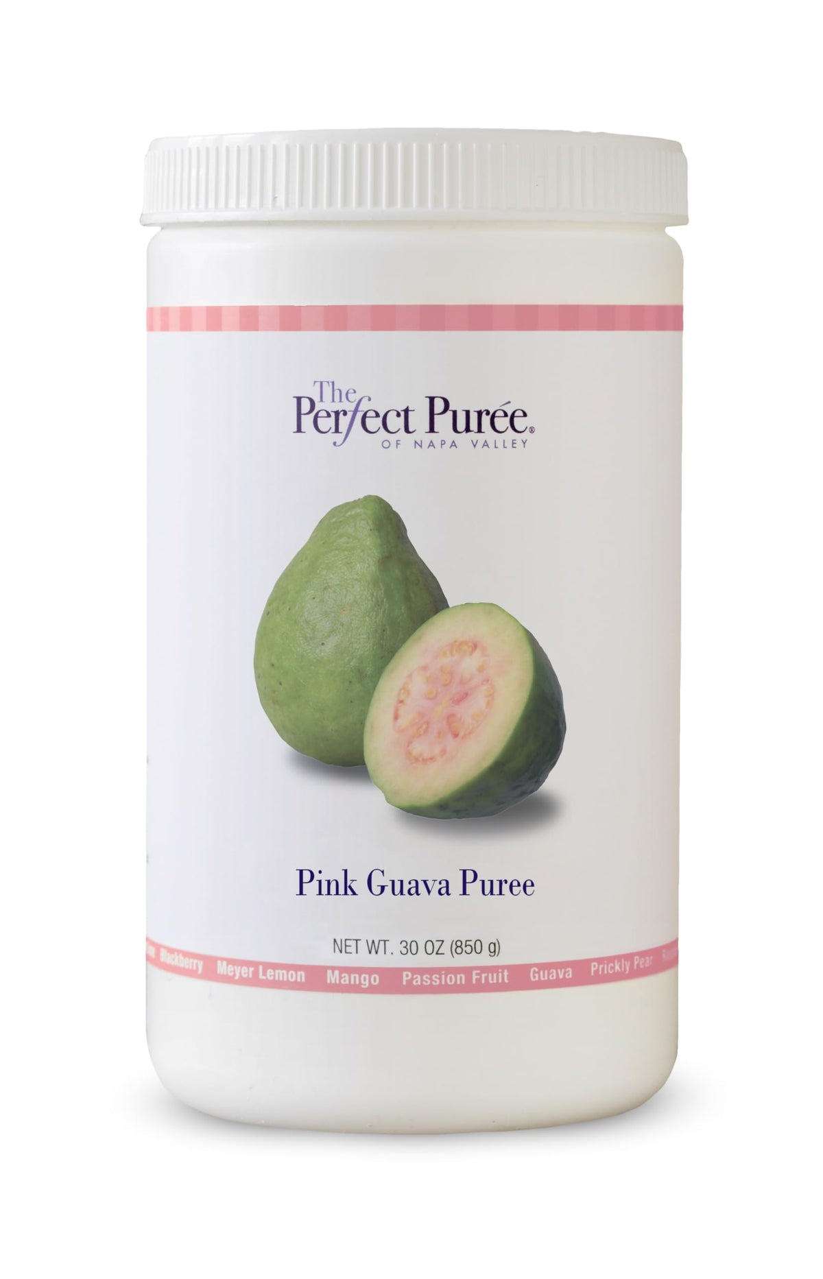 The Perfect Puree Pink Guava Puree, 30 Ounce - 6 per case.