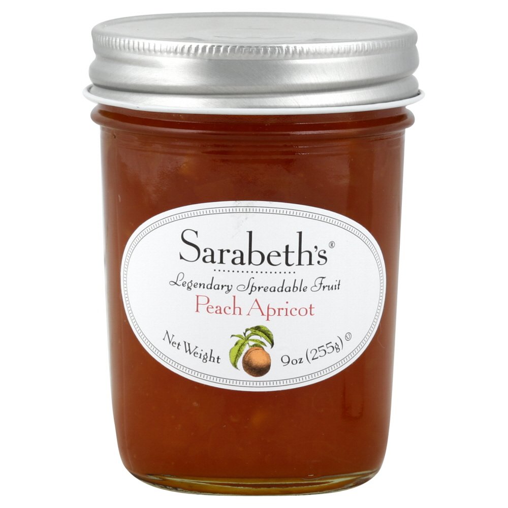 Sarabeths Peach-Apricot Spreadable Fruit - 9 oz, Pack of 1