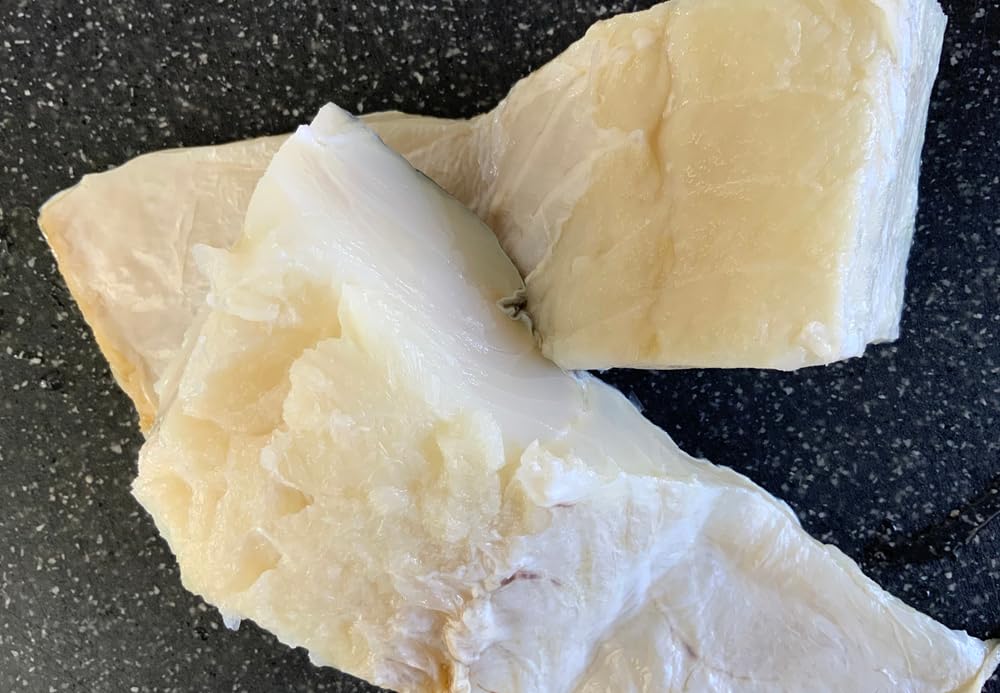 Sanniti Baccala Salted Cod - 3 lbs | Traditional Italian Salt-Cured Fish for Authentic Mediterranean Recipes
