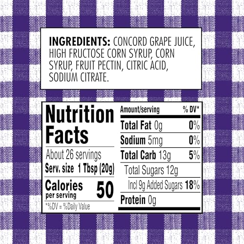 Smuckers Concord Grape Jelly, 18 Ounces