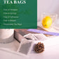 GLDNT Organic Decaf Green Tea Bags  Organic Green Tea Decaffeinated  Smooth Flavor  Super Antioxidant  Iced & Hot Tea  100 Count