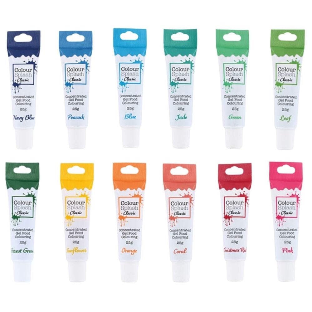 Culpitt Food Colouring Gel Tube, Highly Concentrated, 25g, Forest Green