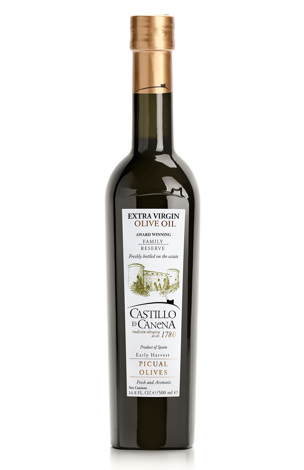 Castillo De Canena Picual Olive Oil From Spain (17Oz/500Ml)