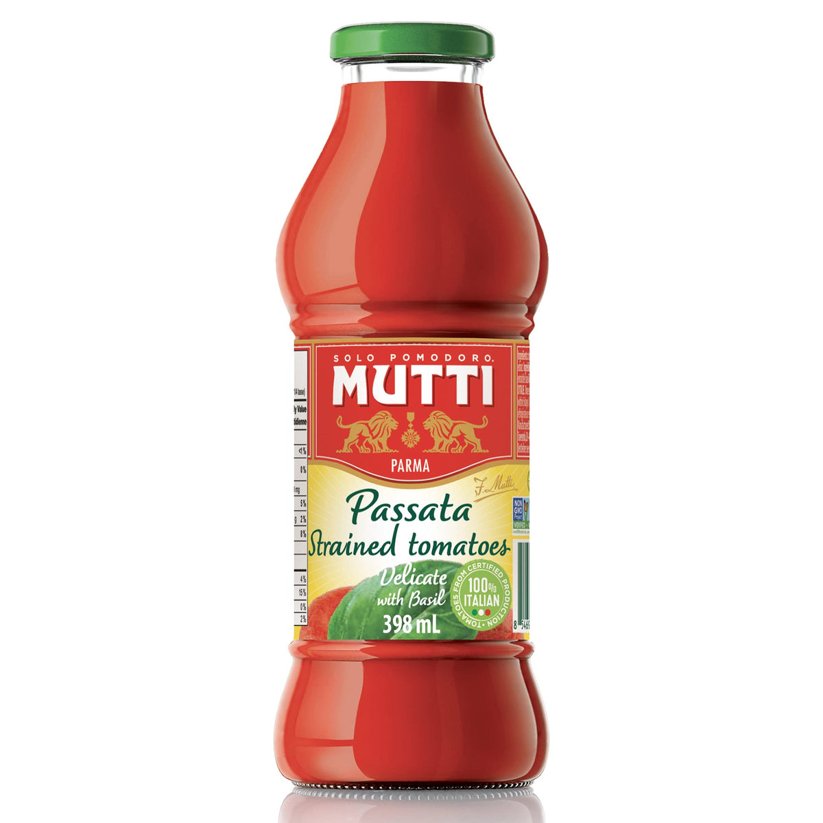 MUTTI SAUCE PASTA PUREE W BASIL 14OZ (Pack of 12)