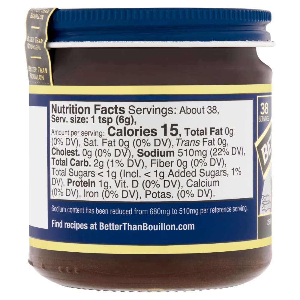 All Natural Reduce Sodium Beef Base 8Oz