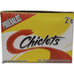 Adams Chiclets Gum - 100 Pieces (2 Count Pack) - Chewy Candy, Perfect for Sharing