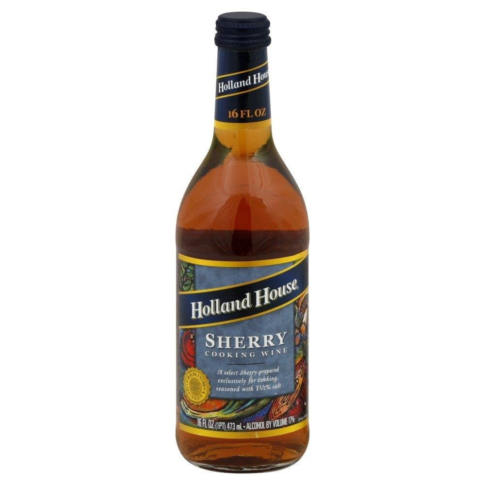 Holland House Cooking Wine Sherry, 16 Fl Oz (Pack of 6)