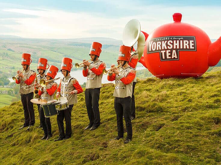 Yorkshire Tea Taylors of Harrogate Yorkshire Red Teabags, 160 Count, Pack of 1, Red