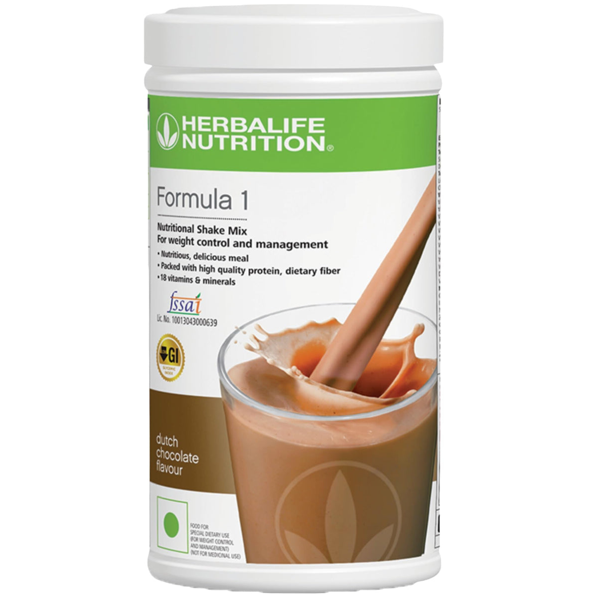 Herbalife Formula 1 Nutritional Shake Mix, Meal Replacement, 500g, Chocolate Flavor
