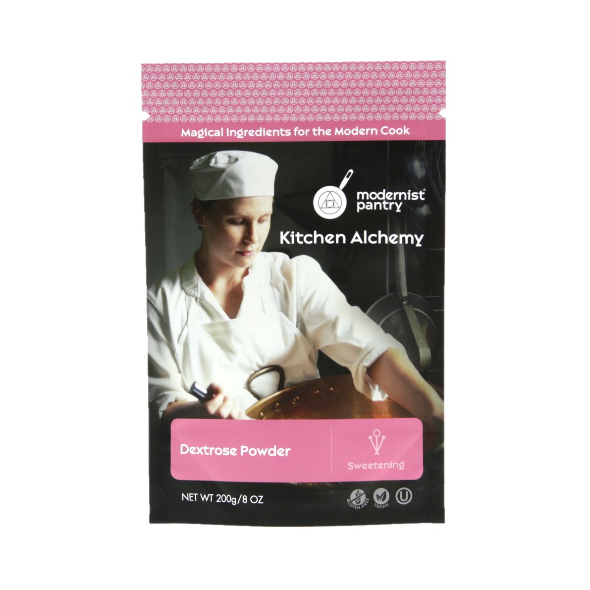 Pure Dextrose Powder Vegan Gluten-Free Ou Kosher Certified - 200G/7Oz