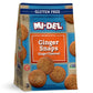 Mi-Del Ginger Snap Cookies Flavor - Non Gmo Certified, 0G Trans Fat Gluten Free Cookies Snacks (Pack Of 1)