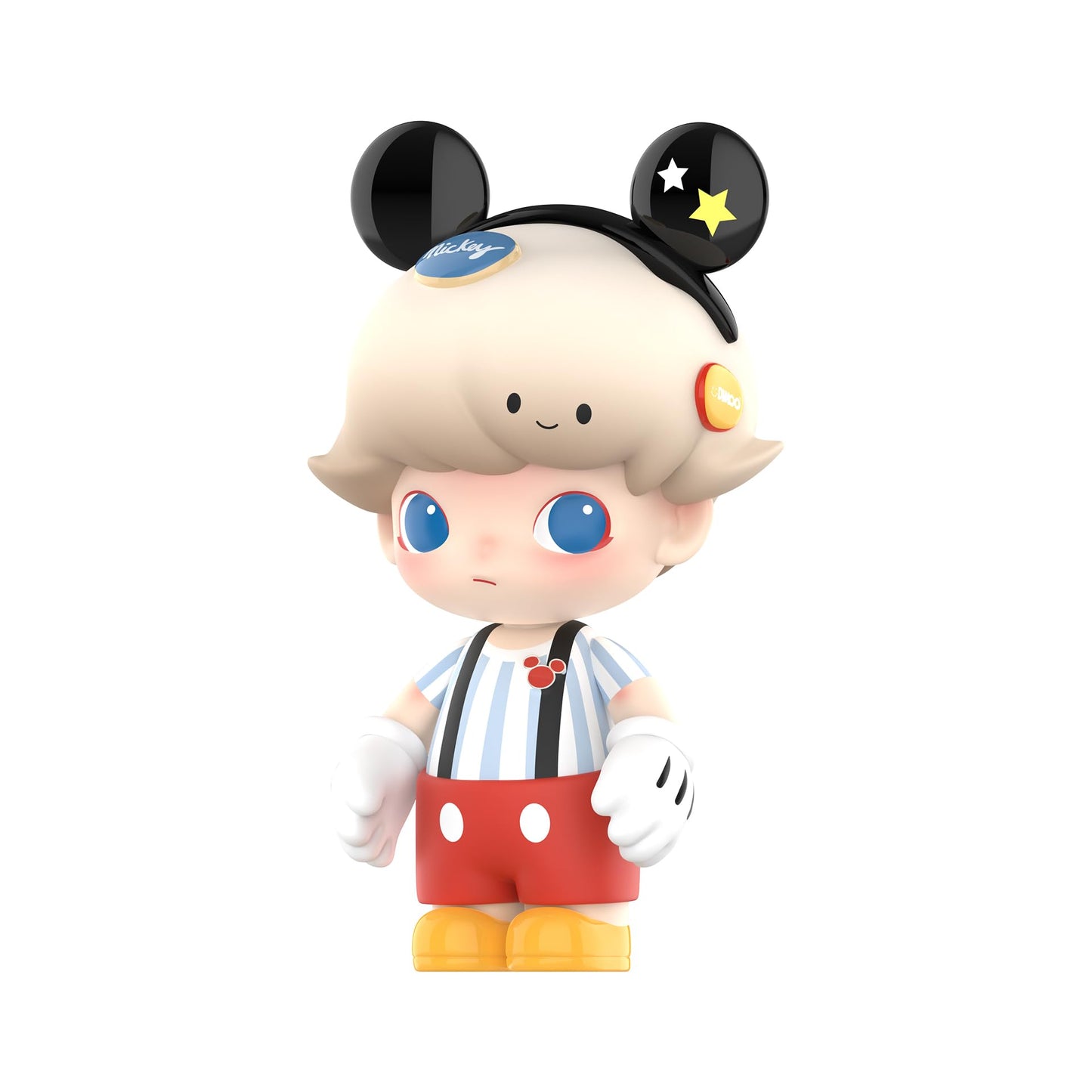 POP MART Figurine, MEGA JUST DIMOO 400% Mickey Mouse, 11.02in/28cm, Collectible Art Toy, Modern Home Décor