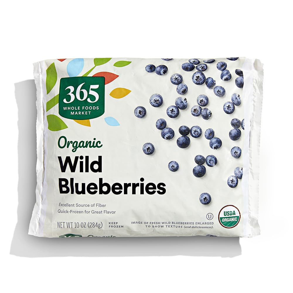 365 Everyday Value, Organic Wild Blueberries, 10 oz, (Frozen)