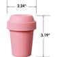 Mini Matcha Shaker (20Ml) Modern Matcha Whisk | Ideal For Enhanced Grade Matcha Powder & Hojicha Powder | Compact Cup For Home, Office, Or Travel | Gift For Tea Lovers | Pink - (Japan Imported)