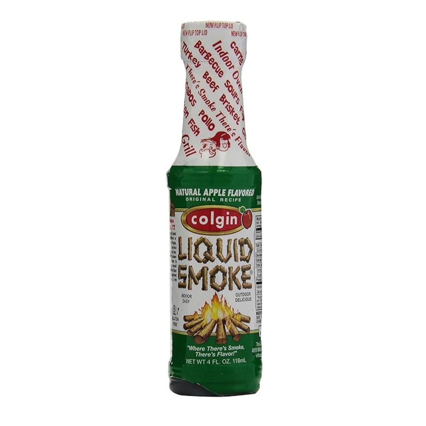 Colgin All Natural Apple Flavored Liquid Smoke - 4Oz