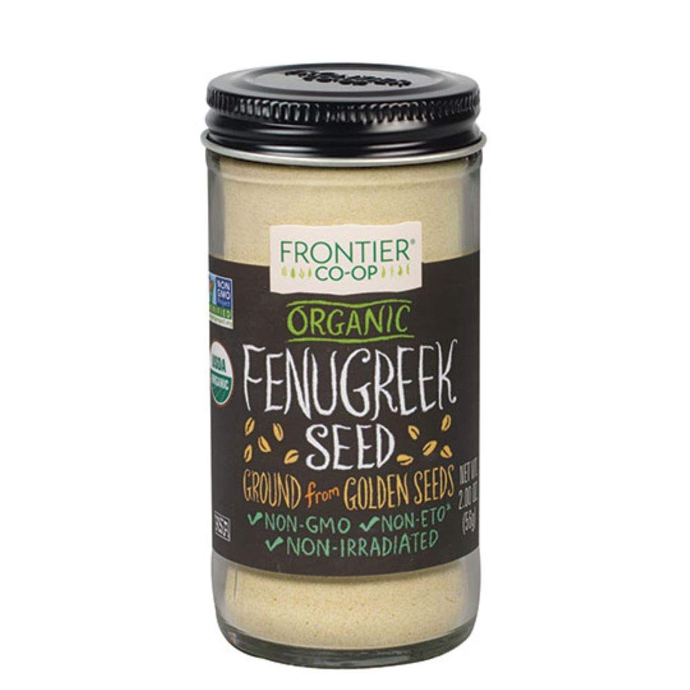Frontier Fenugreek Seed Ground CERTIFIED ORGANIC 2.00 oz. Bottle