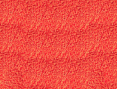 Unpretentious Red Sprinkles, Perfect For Festivities, Multi-Use Shaker Bottle, Dessert Decorating