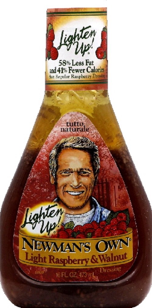Newman's Own Raspberry & Walnut Salad Dressing, 16-oz. (Pack of 6)