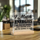 Funny Office Gifts For Coworker Social Worker Leader Boss Friends, Zen Desk Signs Decor Humor Quotes Decoration Gifts I Match En