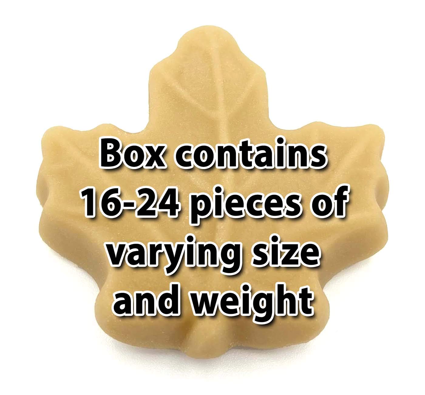 Nova Maple Candy - Pure Maple Syrup Sugar Leaf Candy (8 Ounces)