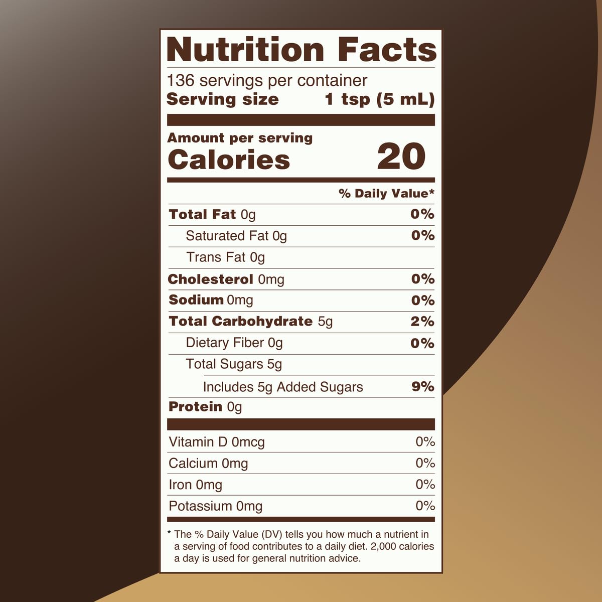 JAVAMELTS Caramel Flavored Sugar | Pure Cane Sugar | Non-GMO, Gluten-Free | 24 Ounce Bag | Brown