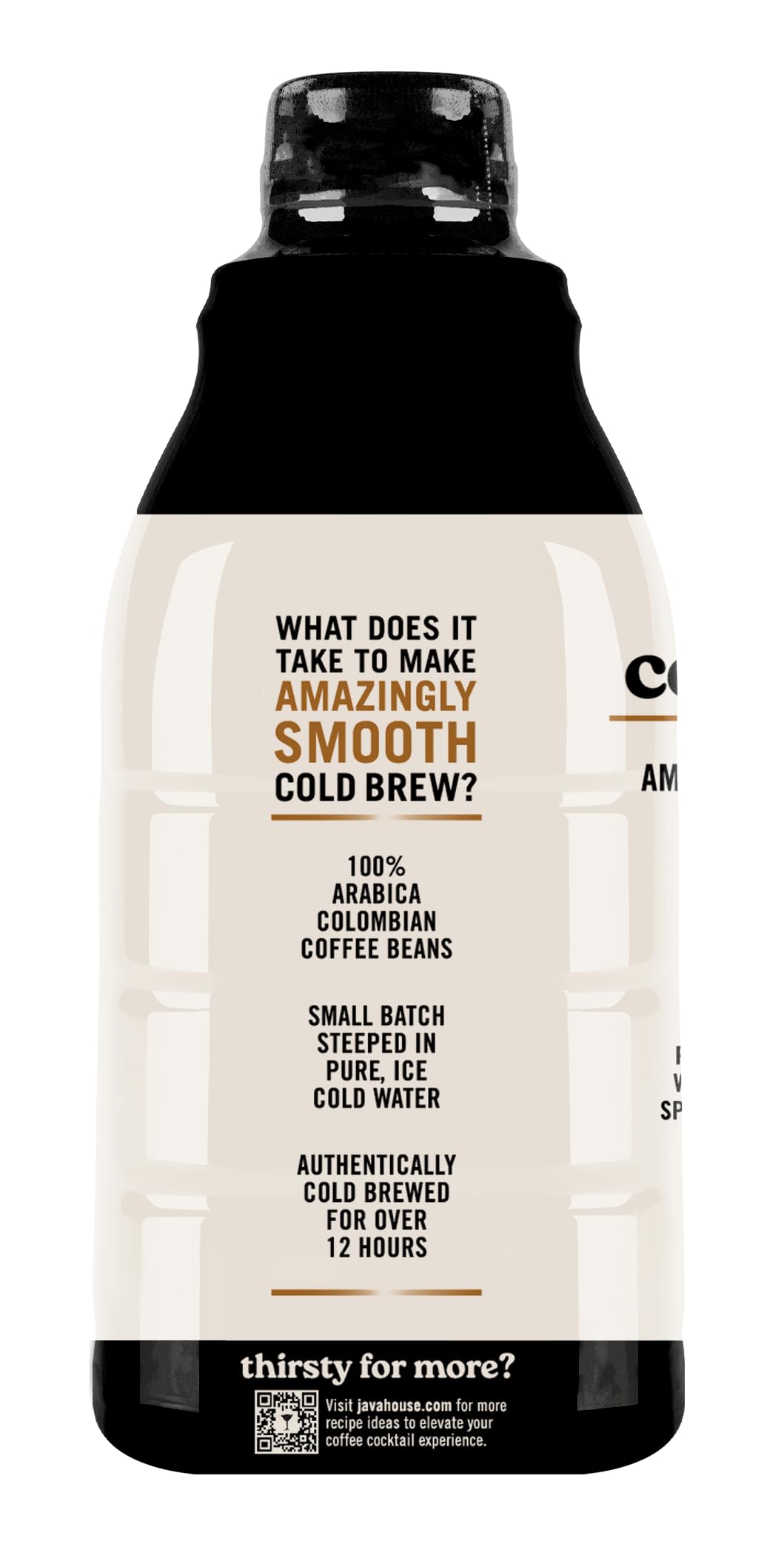 Java House Cold Brew Espresso Cocktail Mix, Liquid Coffee Concentrate, 32 Fl Oz