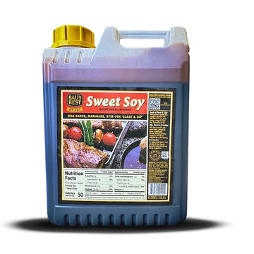 Balis Best Sweet Soy Marinade, Vegan, 1 Gallon Jug, Plant-based, No MSG, Indonesian Kecap Manis