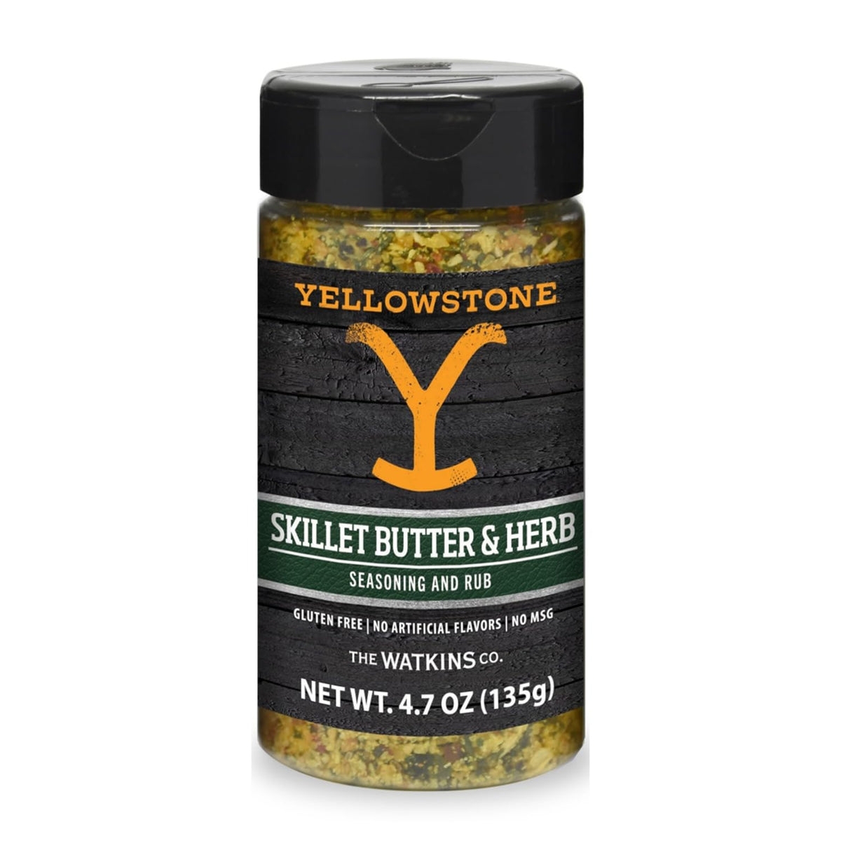Watkins Skillet Butter & Herb Seasoning Rub, 4.7oz, Model TS0417-A700ML-M748