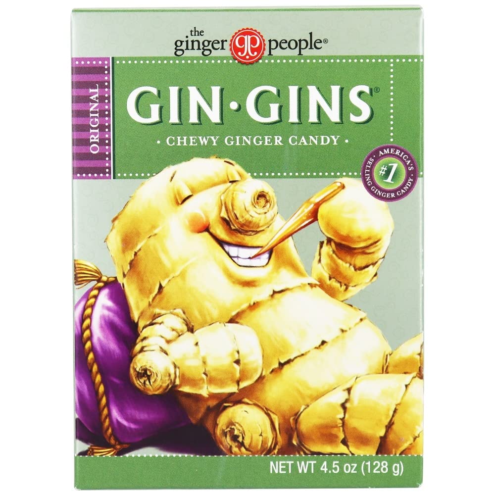 Ginger People Gingins Chewy Orig Box 4.5 Oz