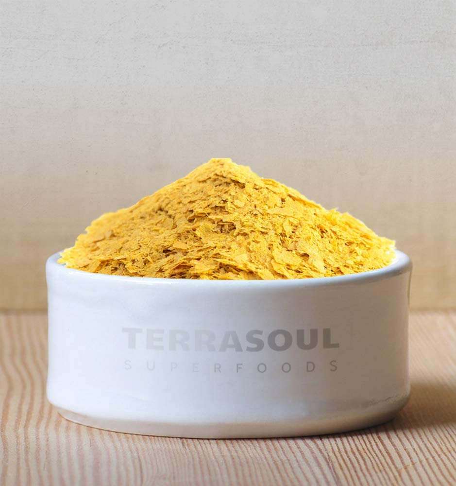 Terrasoul Superfoods Premium Nutritional Yeast Flakes, 2 Lbs (2 Pack) - Fortified | Gluten Free | Non-Gmo | Vegan