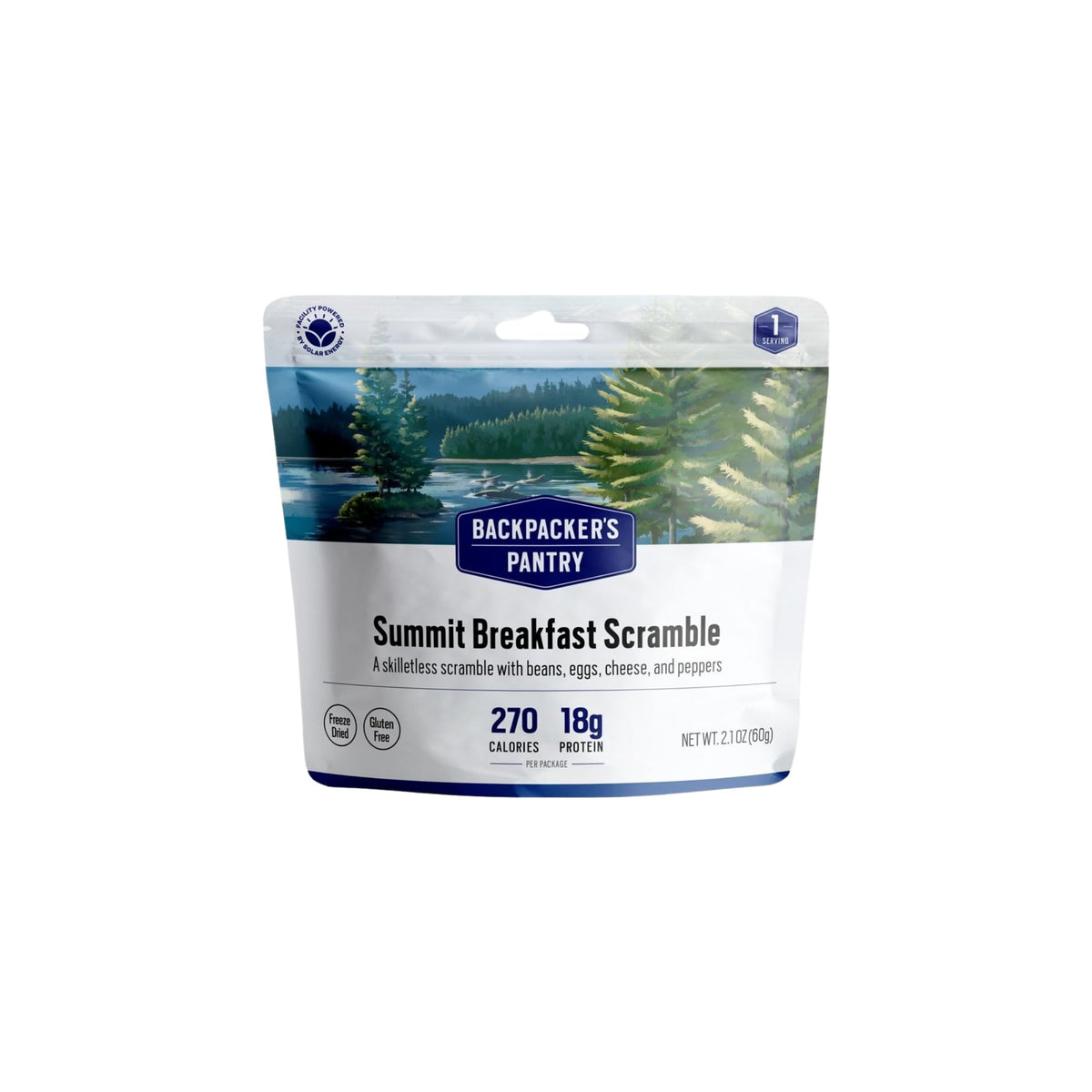 Backpackers Pantry Summit Breakfast Scramble | Freeze Dried Backpacking & Camping Food, 1 Count