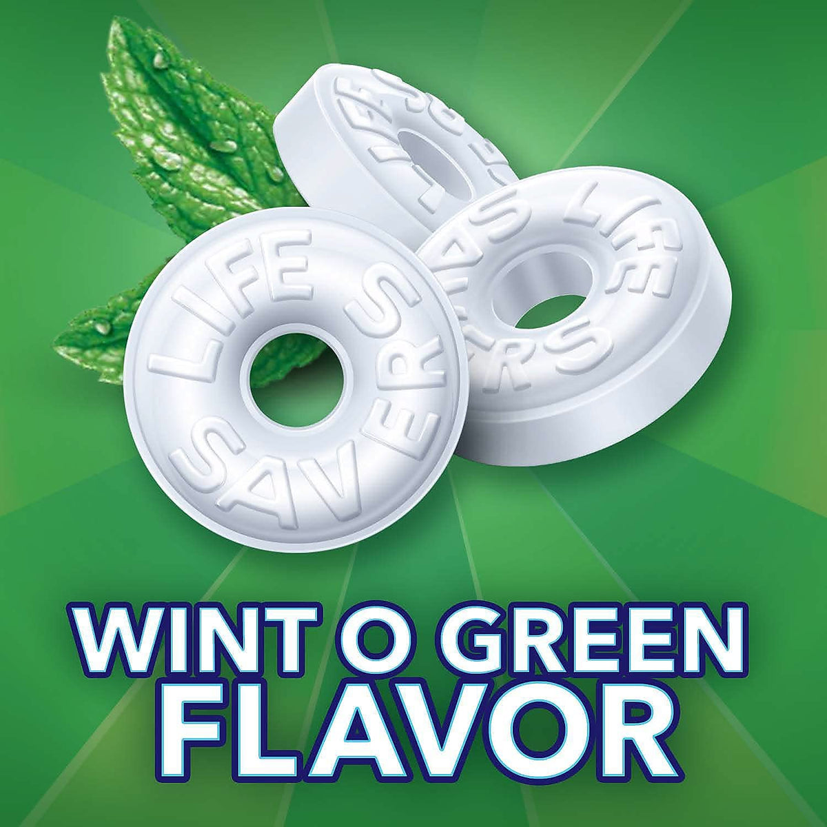 Life Savers Wint O Green Mints Candy Bag, 6.25 oz (Pack of 1)
