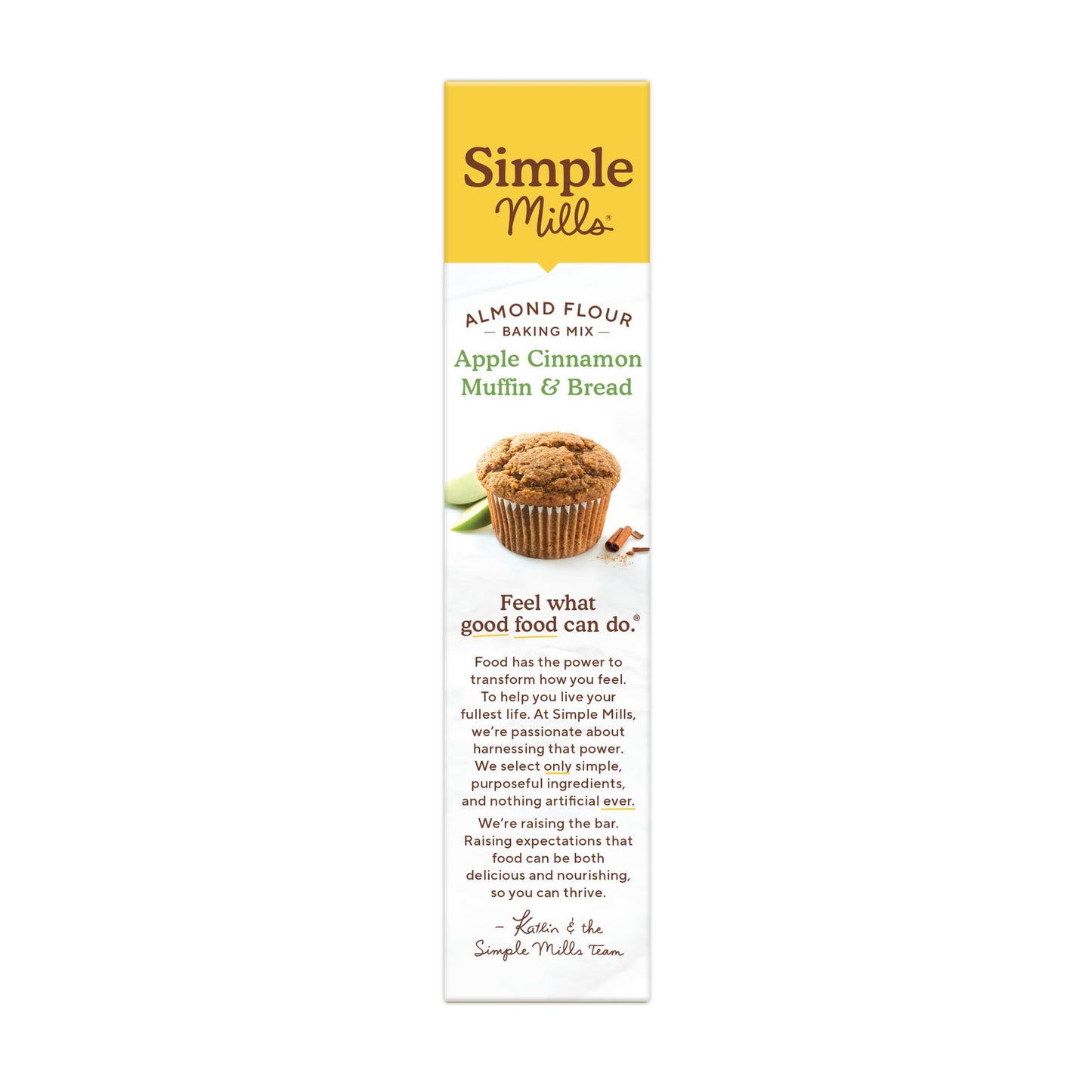 Simple Mills Apple Cinnamon Muffin & Bread Mix, 9 OZ