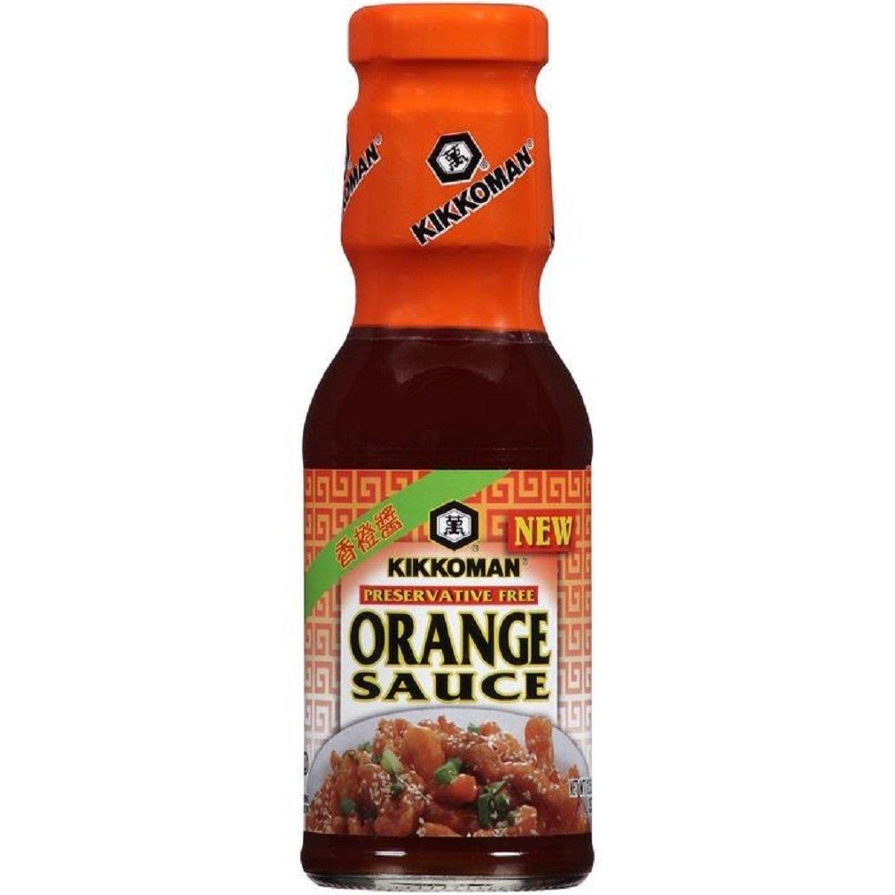 Kikkoman Sauce Orange | Preservative Free | Pack of 2
