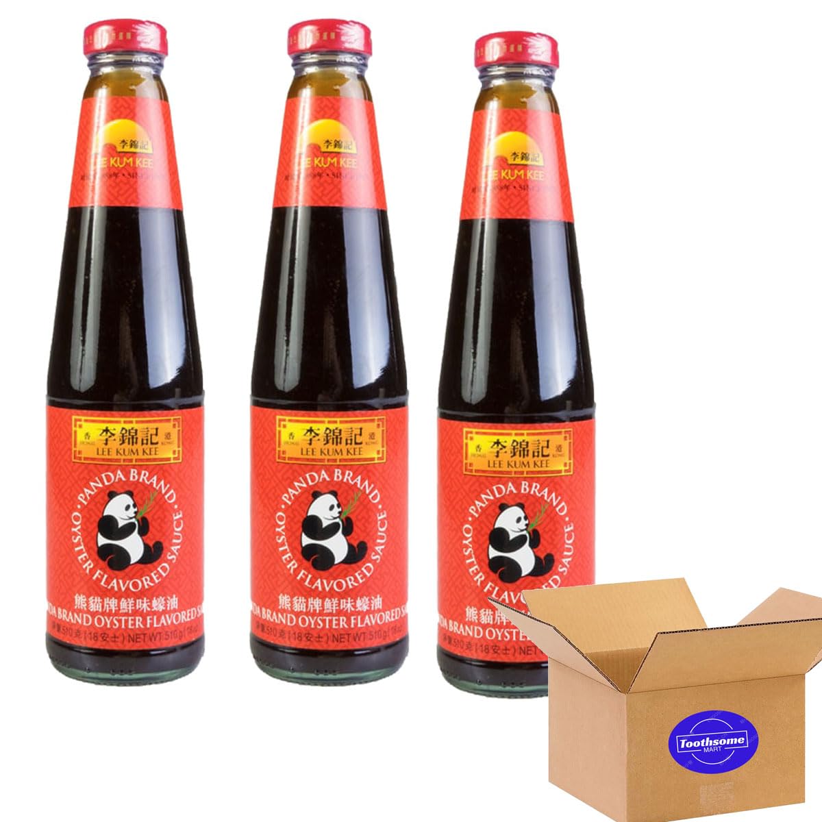 lkk Panda Oyster Sauce (3pack, 18oz)