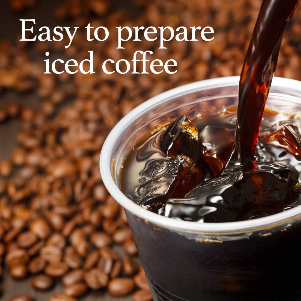 CoolBrew Toasted Almond 6 Pack - 16 DRINKS PER BOTTLE - Fresh Cold Brew Liquid Concentrate - For Iced or Hot Coffee, Unsweetened