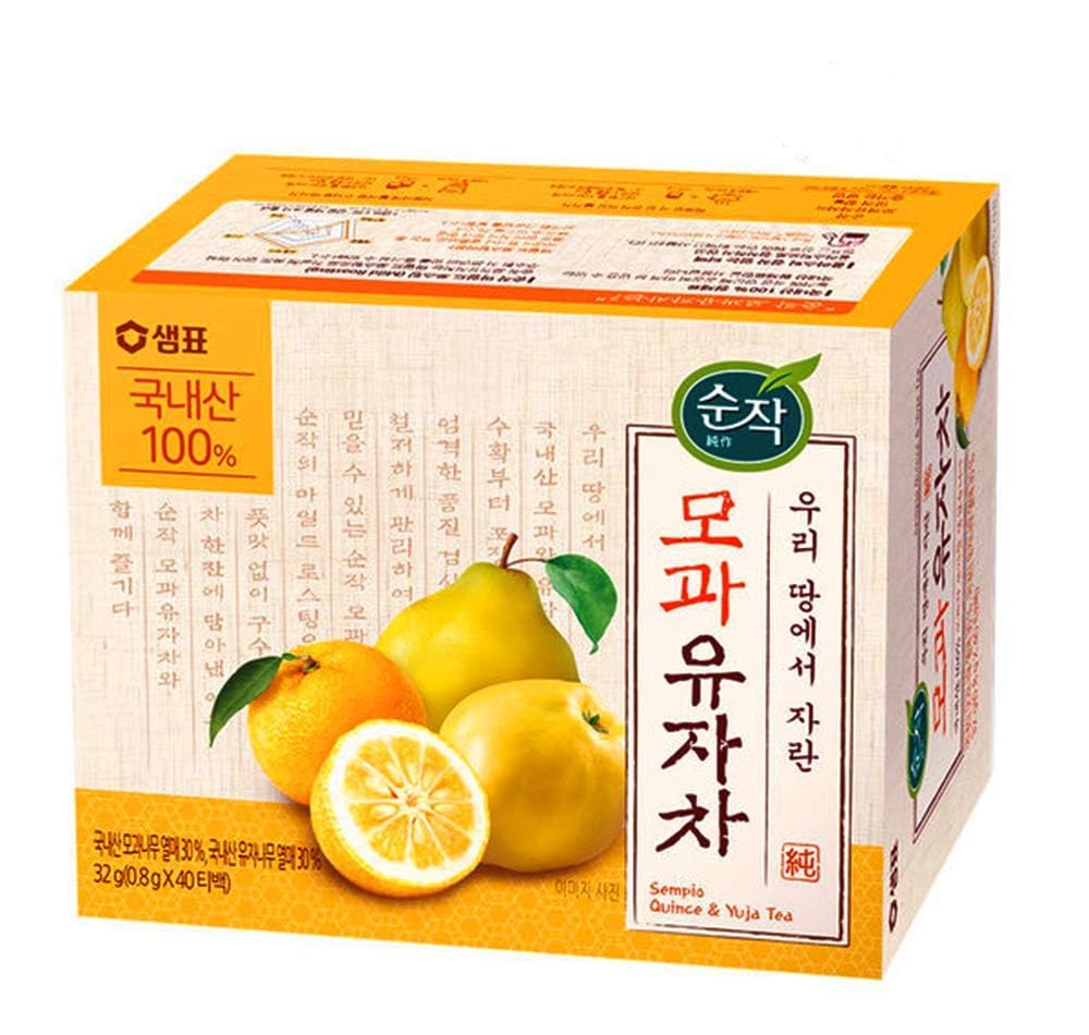 RAUM Food Organic Tea Bags, 100% Natural Fruit Flavor, 0.7g x 40 Count