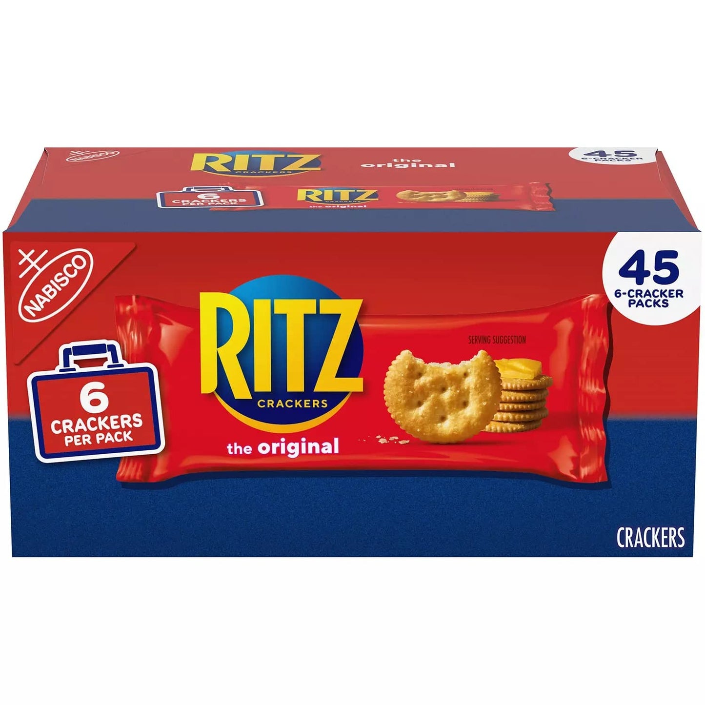 Ritz Original  Ers, Snack Packs, 0.68 Ounce (45 Count)