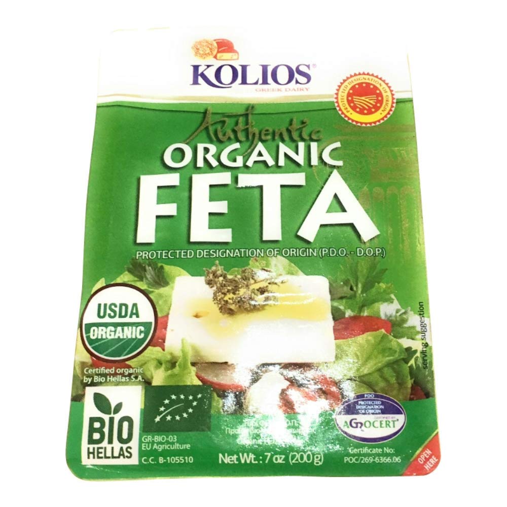 Kolios Organic Greek Feta, 7 Oz