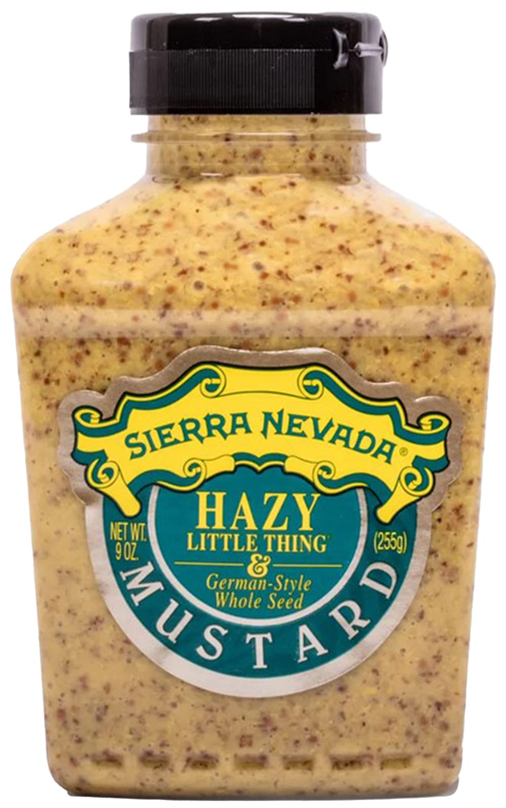 Sierra Nevada Mustard Hazy Little Thing & German-Style Whole Seed, 9 Oz Squeeze Bottle - Pack of 6, 16.4 x 13.9 x 16.