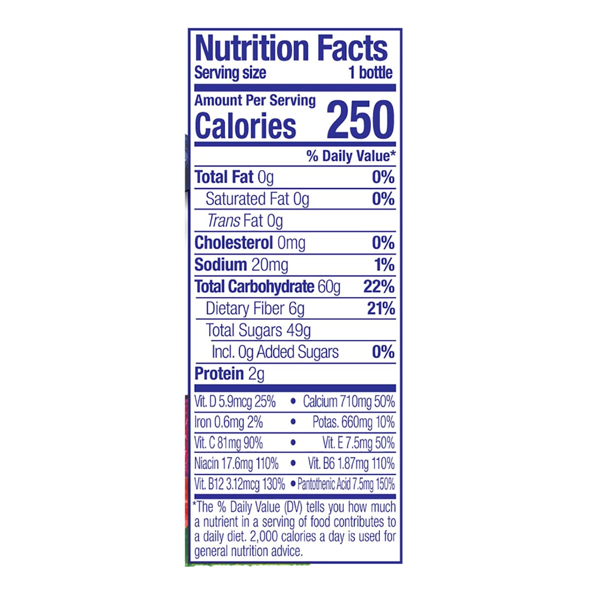 Naked Juice Rainbow Machine Flavored 100% Juice Smoothie Blend, 15.2 Fl Oz