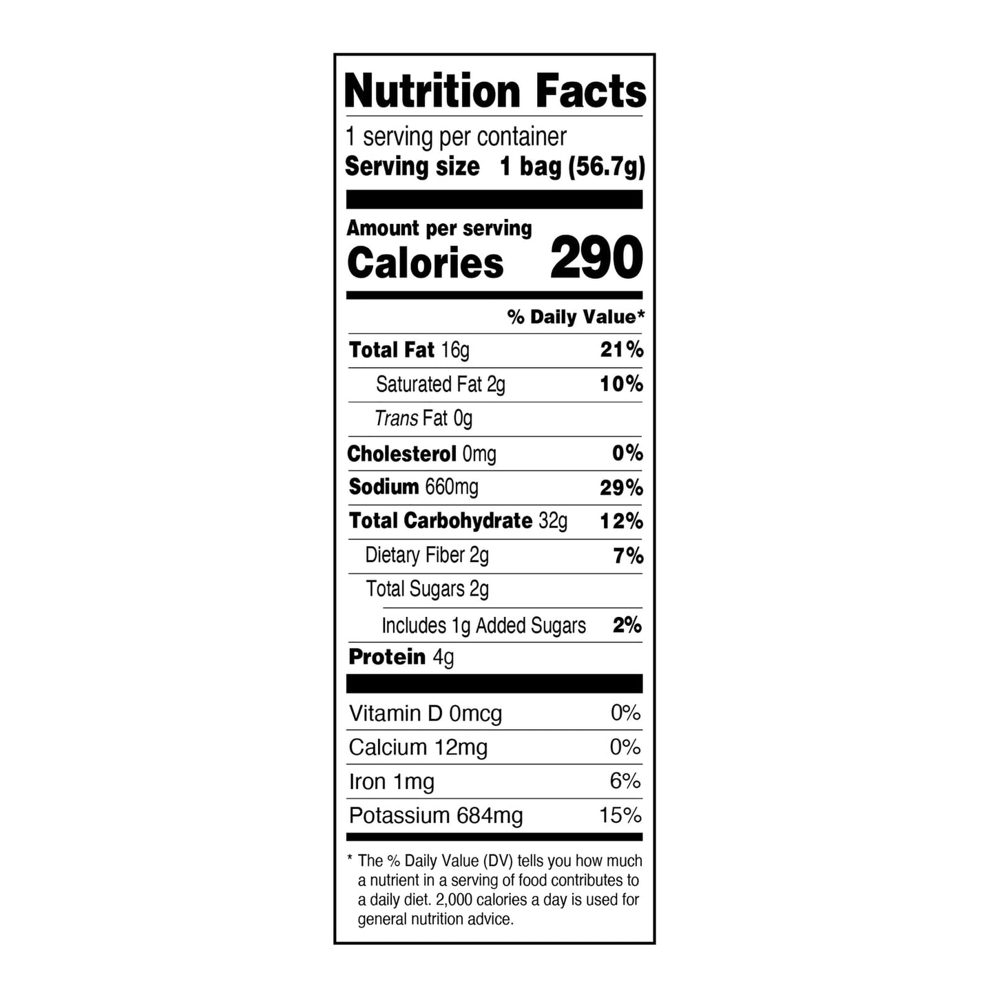 Dirty Chips Jalapeno Heat, 2-Ounce (Pack Of 25)
