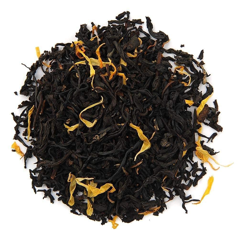 Organic Positively Tea Company Passion Fruit Black Tea Loose Leaf 4 Ounce