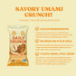 Daily Crunch, Turmeric and Sea Salt Sprouted Almonds, Minis (1.5oz, Pack of 8) - Savory Spices, Sea Salt and Turmeric, Sprouted