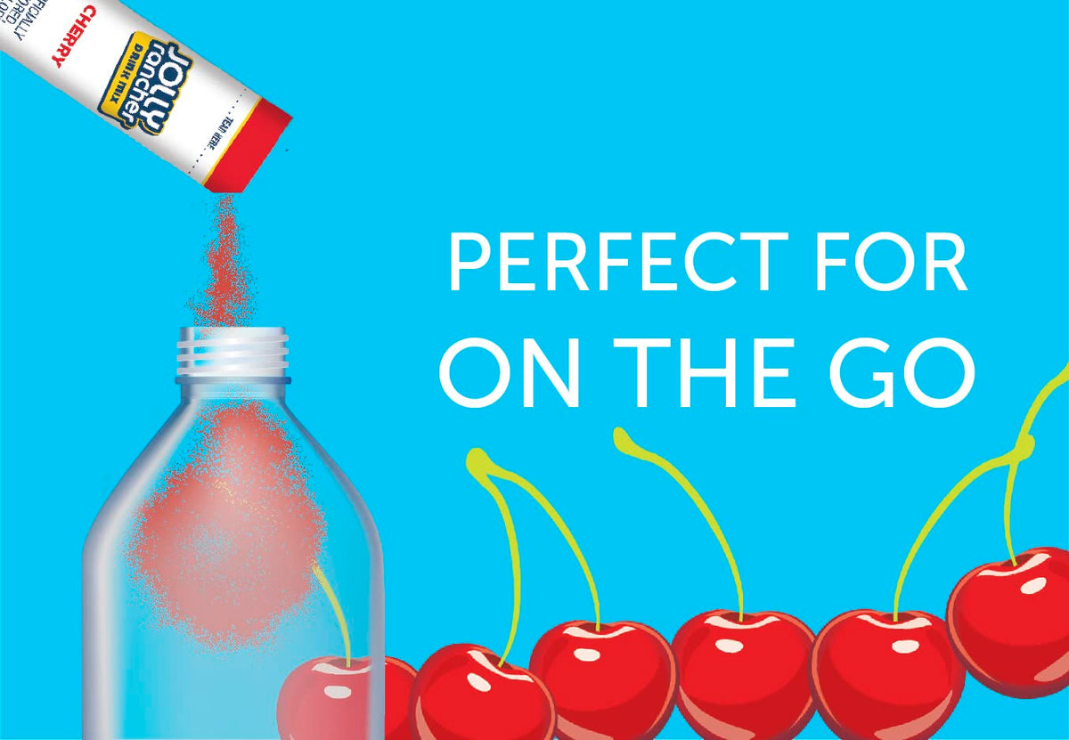 SINGLES TO GO! Jolly Rancher Drink Mix - Cherry Flavor - 12 Boxes with 6 Packets Each - 72 Total Servings - 0.57 Ounce per Pack -
