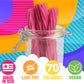 Amish Good Gourmet Licorice Twist Candy - Watermelon Flavor, Sweet & Chewy, 16 Oz (2 Pack)
