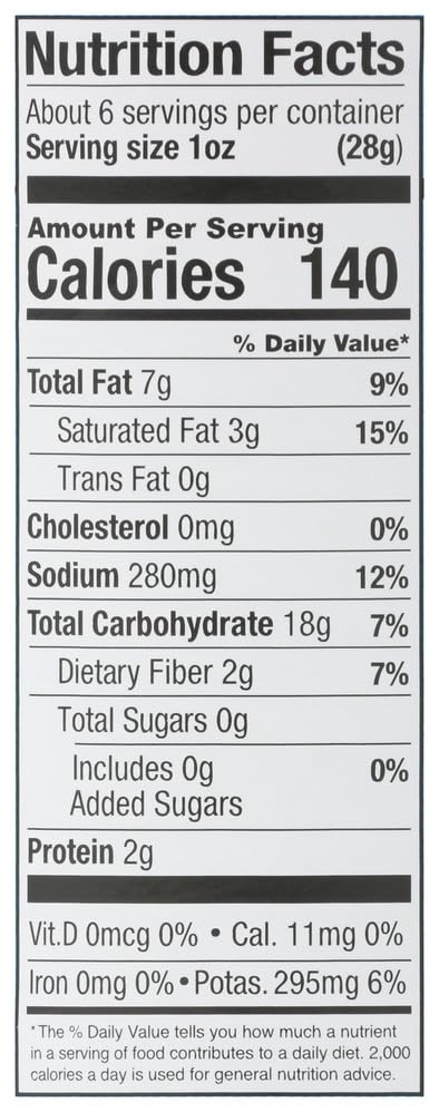 The Good Crisp Company, Potato Crisps Sea Salt Vinegar, 5.6 Ounce