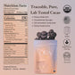 ORA Ceremonial Cacao - Boundless Belize - Organic 100% Cacao - Ethical - Regenerative - High Flavanol - Coffee Alternative - Better Energy - Heavy Metals Tested - Unsweetened - 8oz