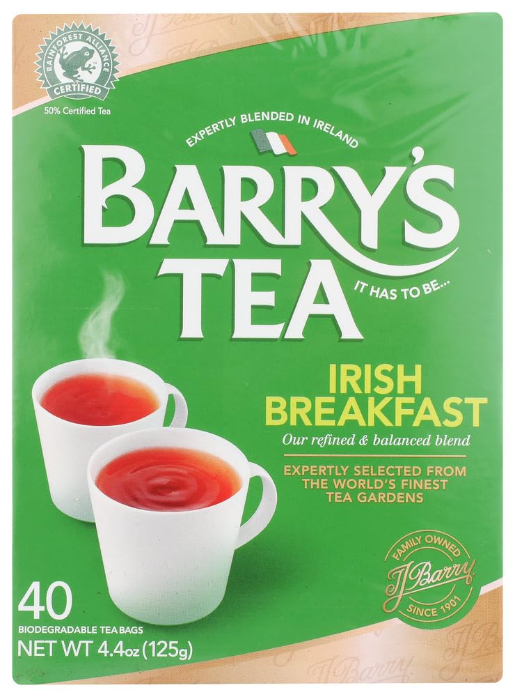 Barrys Irish Breakfast Tea, 40 Tea Bags
