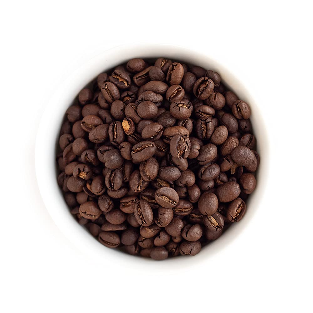 Fresh Roasted Coffee, Tanzanian Peaberry, 12 Oz, Light Roast, Kosher, Whole Bean